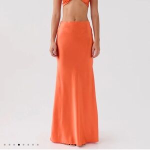 Peppermayo Tangerine Maxi Skirt